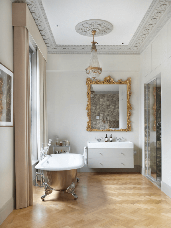 نقش مهم آینه ها در حمام های مدرن 2019